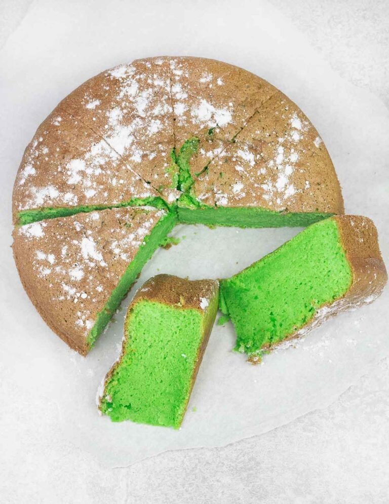Gâteau au Pandan