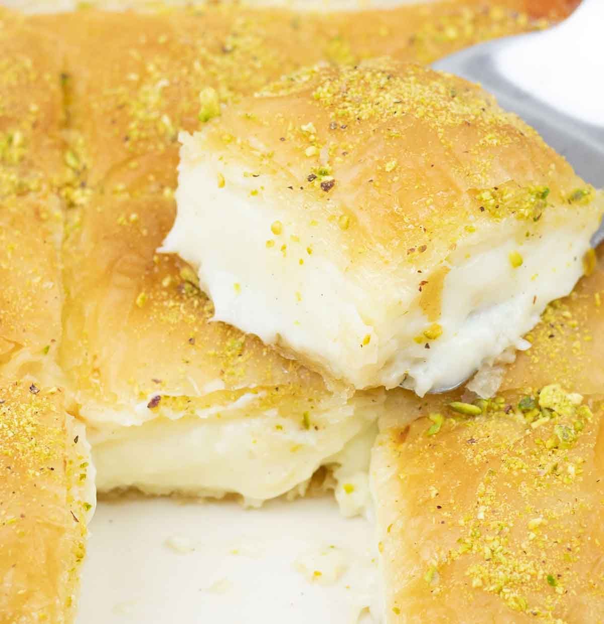 Galaktoboureko - Tarte aux Crèmes Grecques