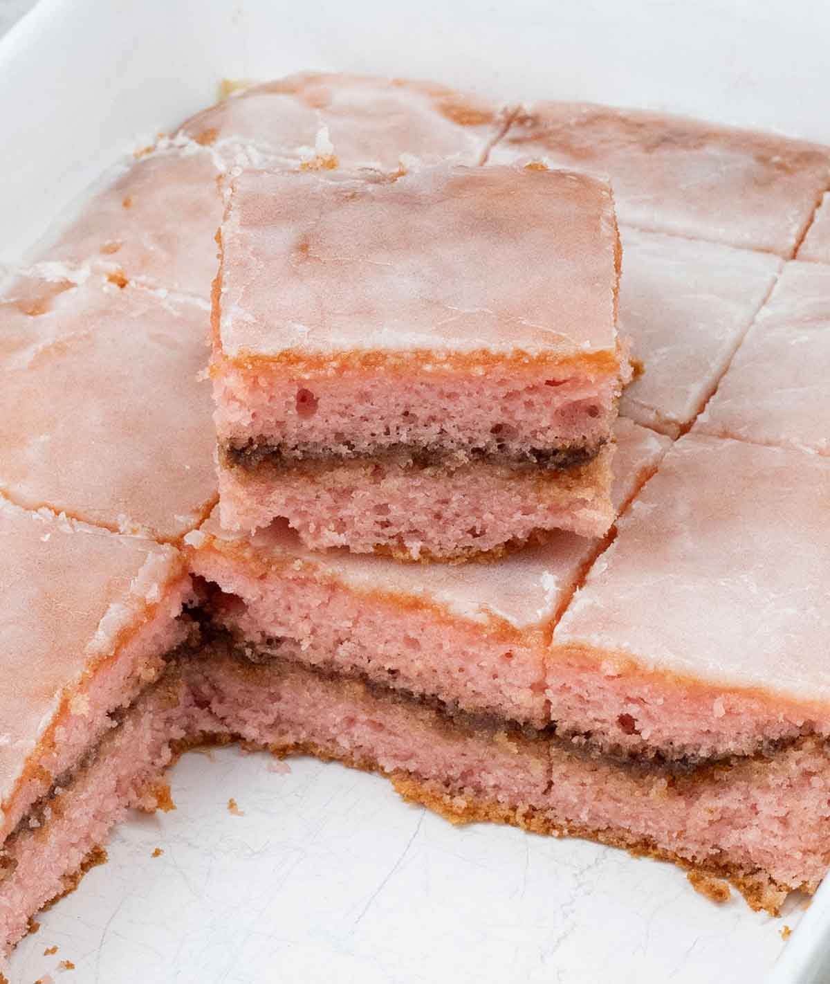 Gâteau aux Fraises et au Miel