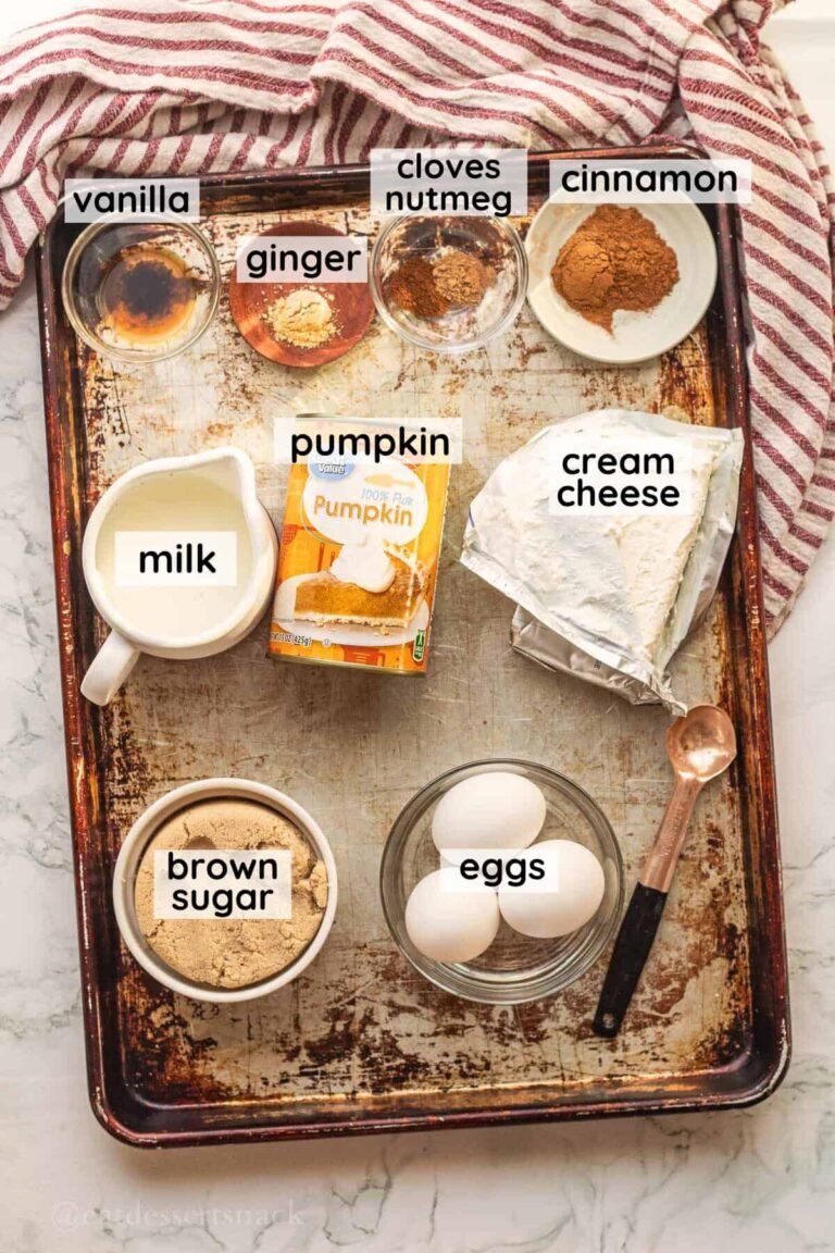 Tarte au potiron et au fromage à la crème